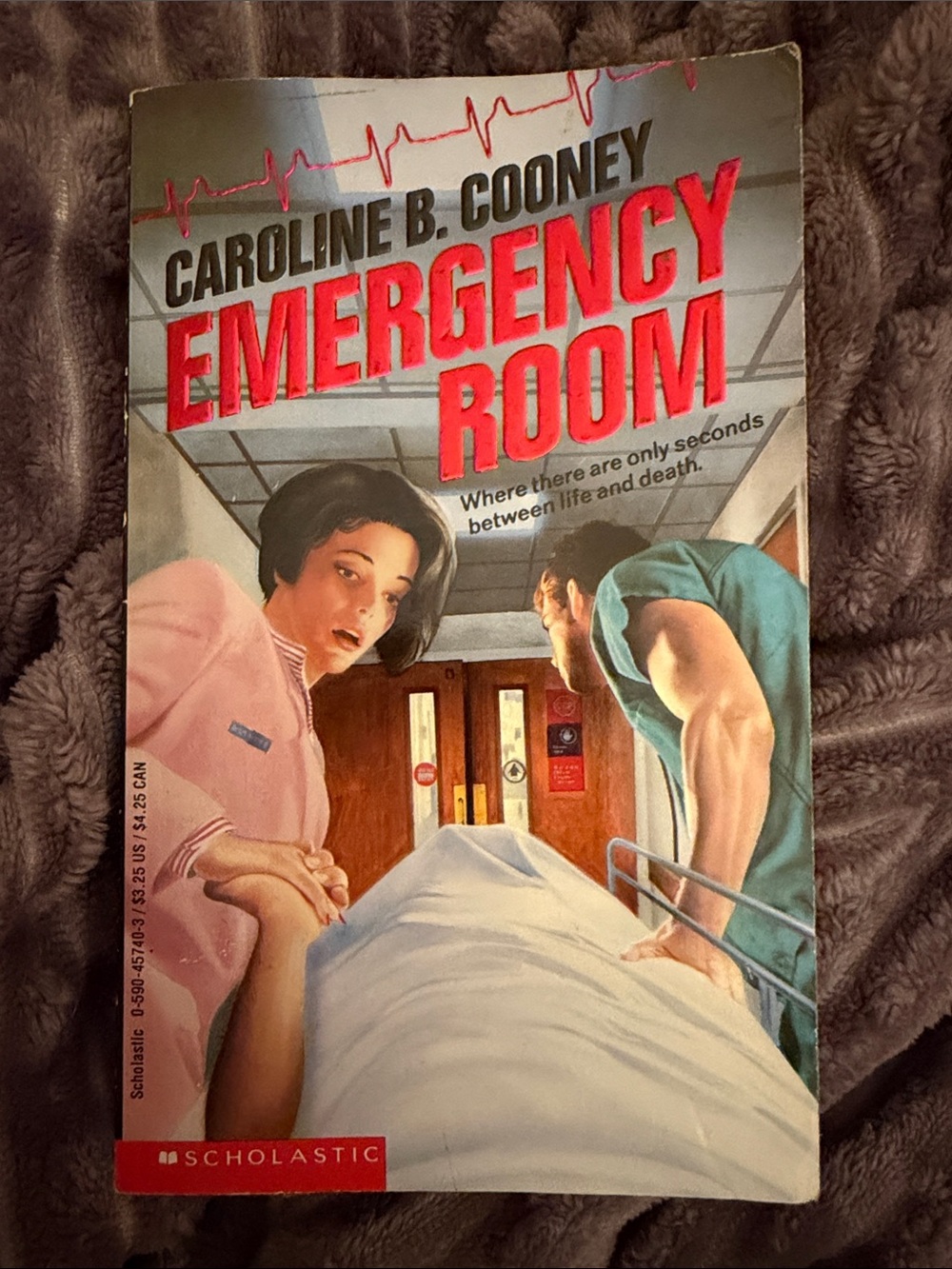 Vintage Y2K “Emergency Room” Paperback” by: Caroline B. Cooney